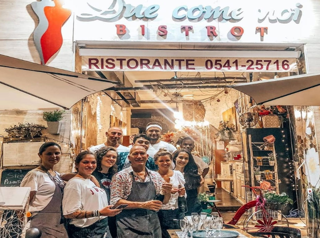 Staff Bistrot Due Come Noi a Rimini